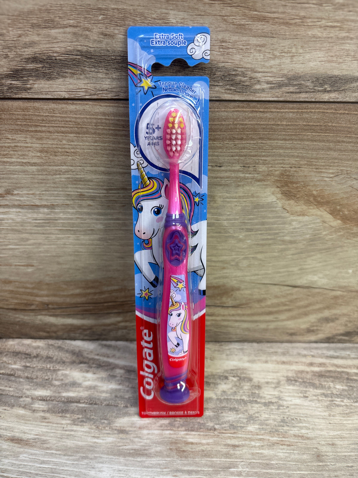 NEW Colgate Unicorn Extra Soft Toothbrush Pink