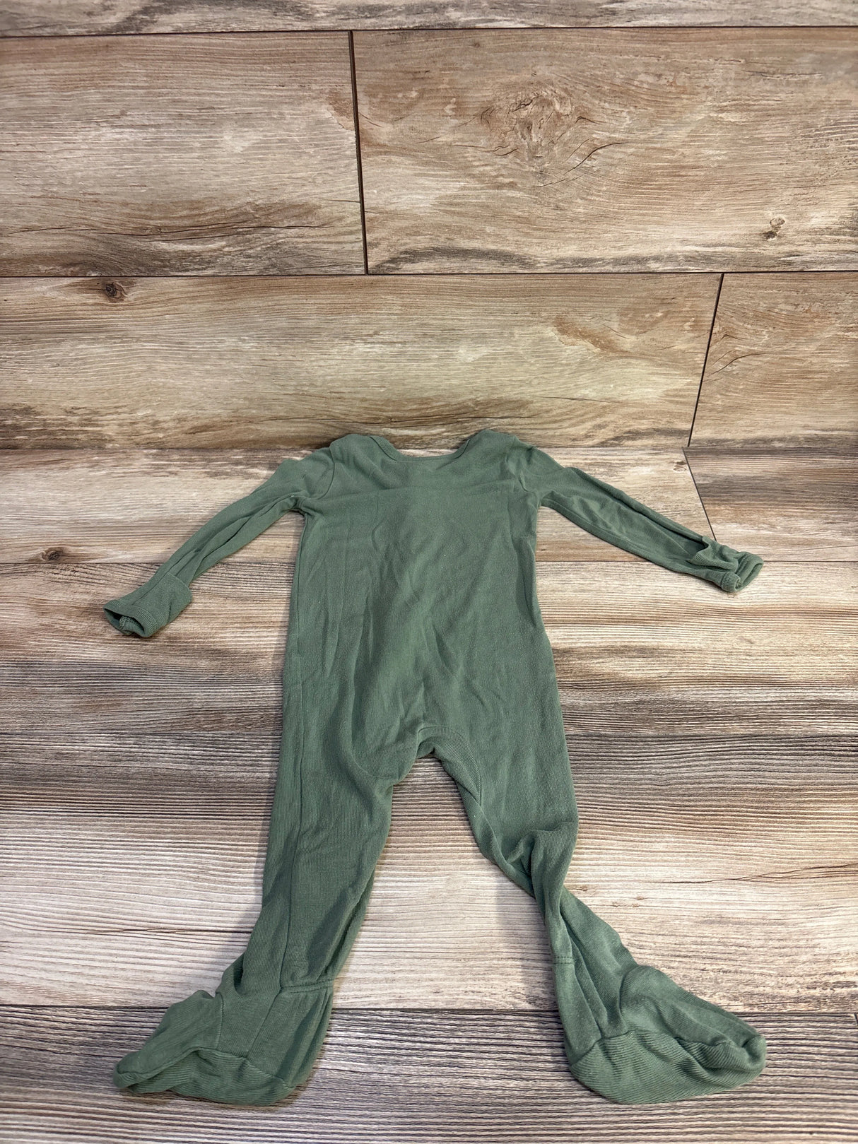 Cloud Island Soft Modal Sleeper Green sz 6-9m