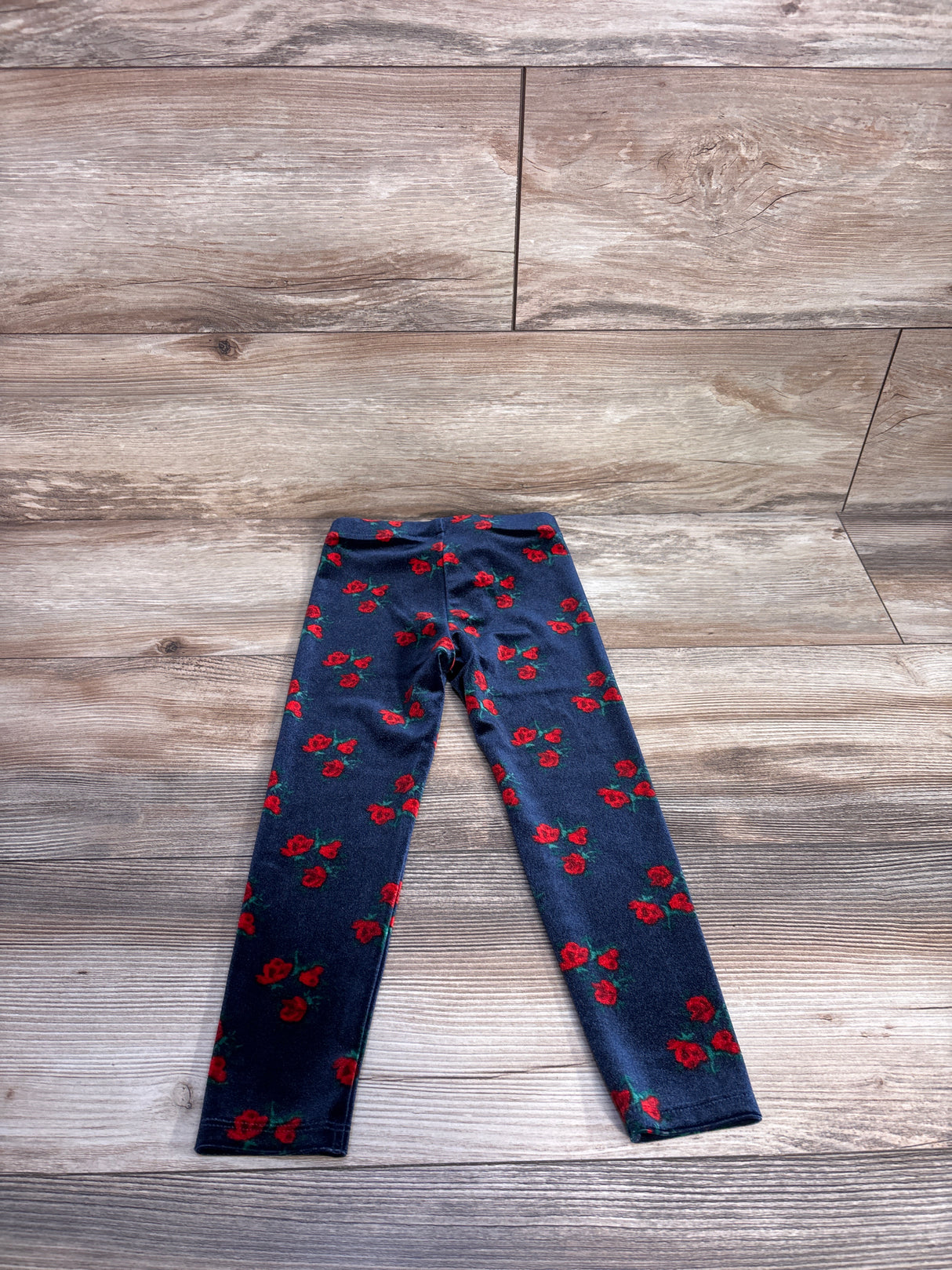 Janie & Jack The Velvet Rose Legging in Dark Marine Rose sz 3T
