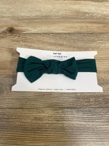 NEW Little Sleepies Green Luxe Bow Headband