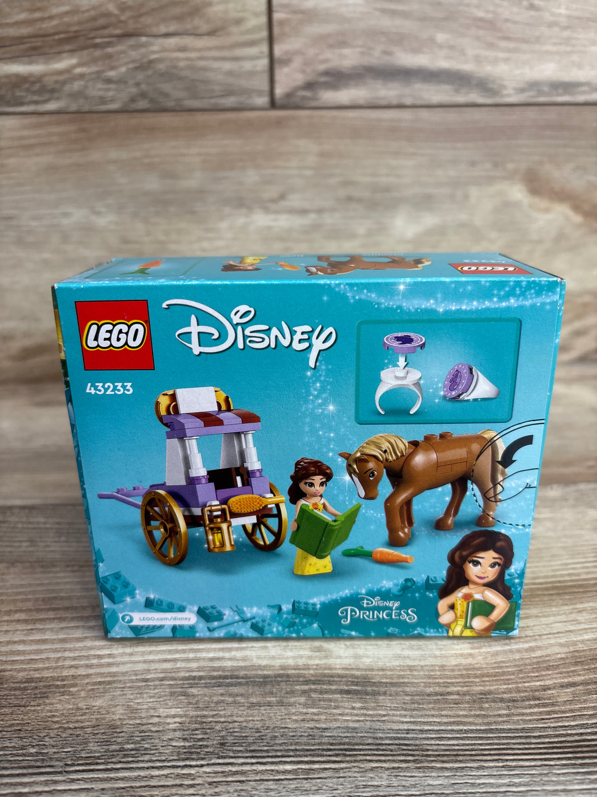 NEW Lego Disney Belle's Storytime Horse Carriage 43233