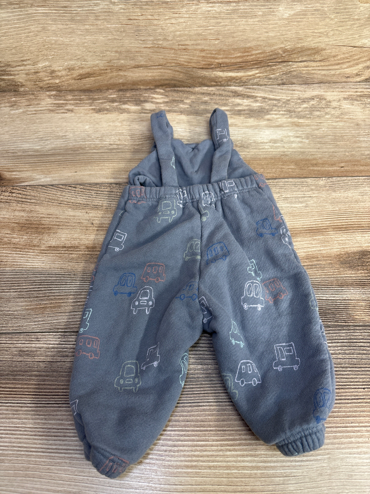 Zara Car Print Overalls Grey sz 1-3T