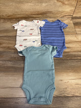 Just One You 3pk Bodysuits Blue sz Newborn