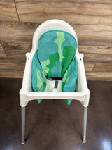 IKEA ANTILOP High Chair with Cushion Insert White