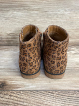 Cat & Jack Penelope Leopard Pint Booties Sz 7c