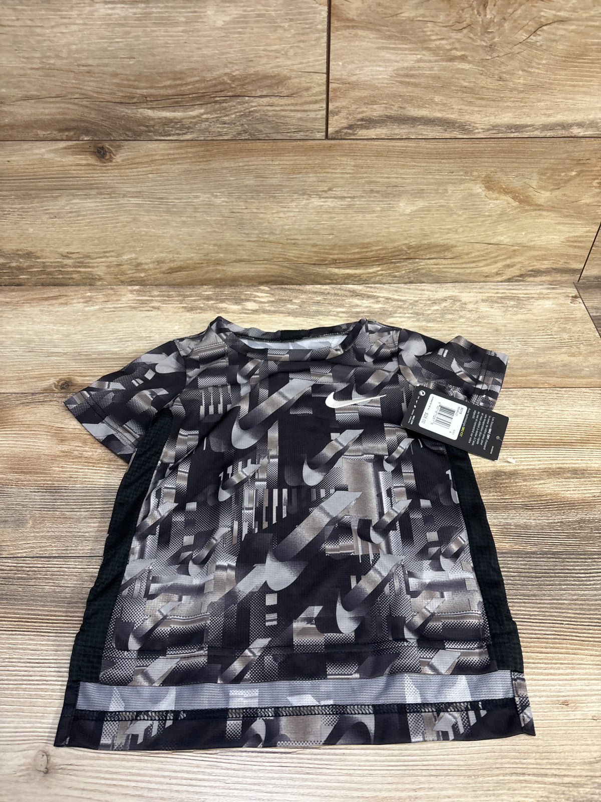 NEW Nike Mesh Dri-Fit Shirt Black sz 4T
