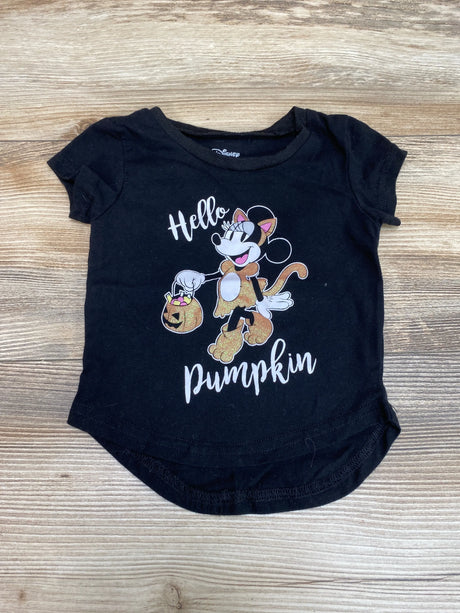 Disney Hello Pumpkin Shirt Black sz 12m - Me n Mommy To Be