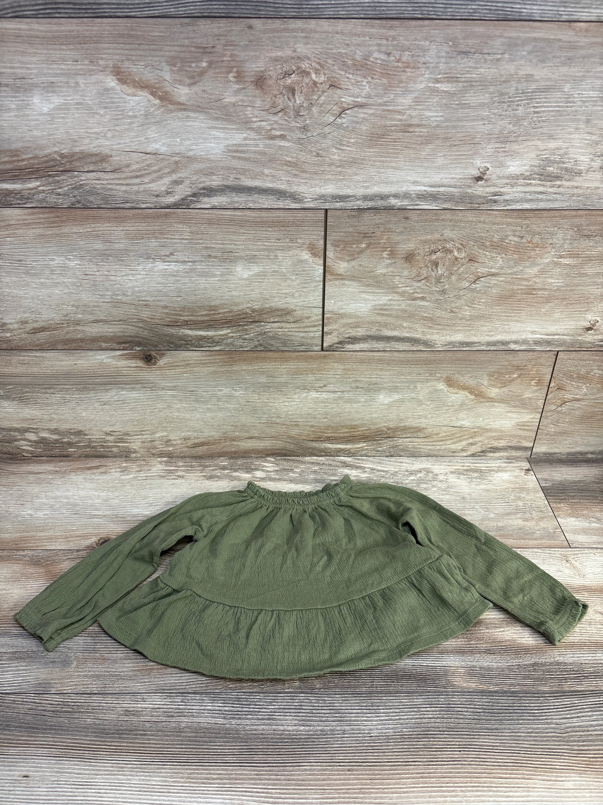 Carter's Peplum Top Green sz 2T