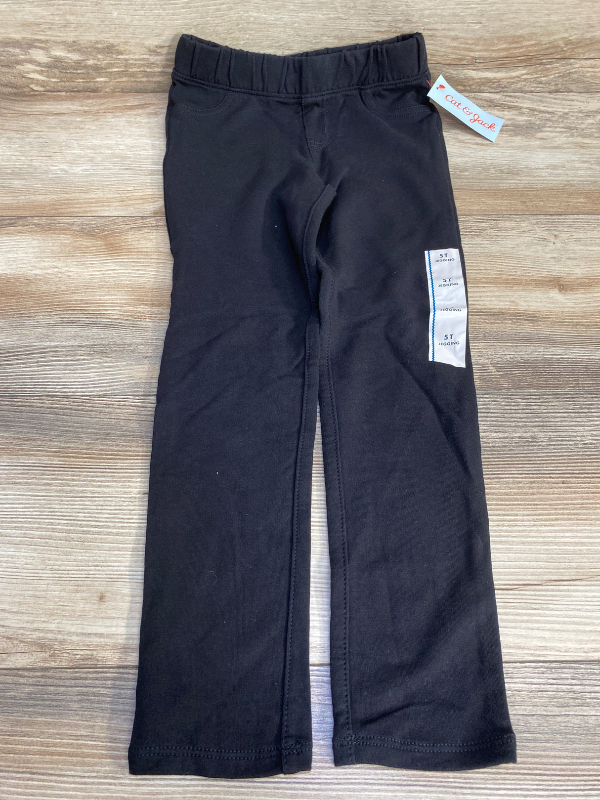 NEW Cat & Jack Pull On Jeggings Black sz 5T