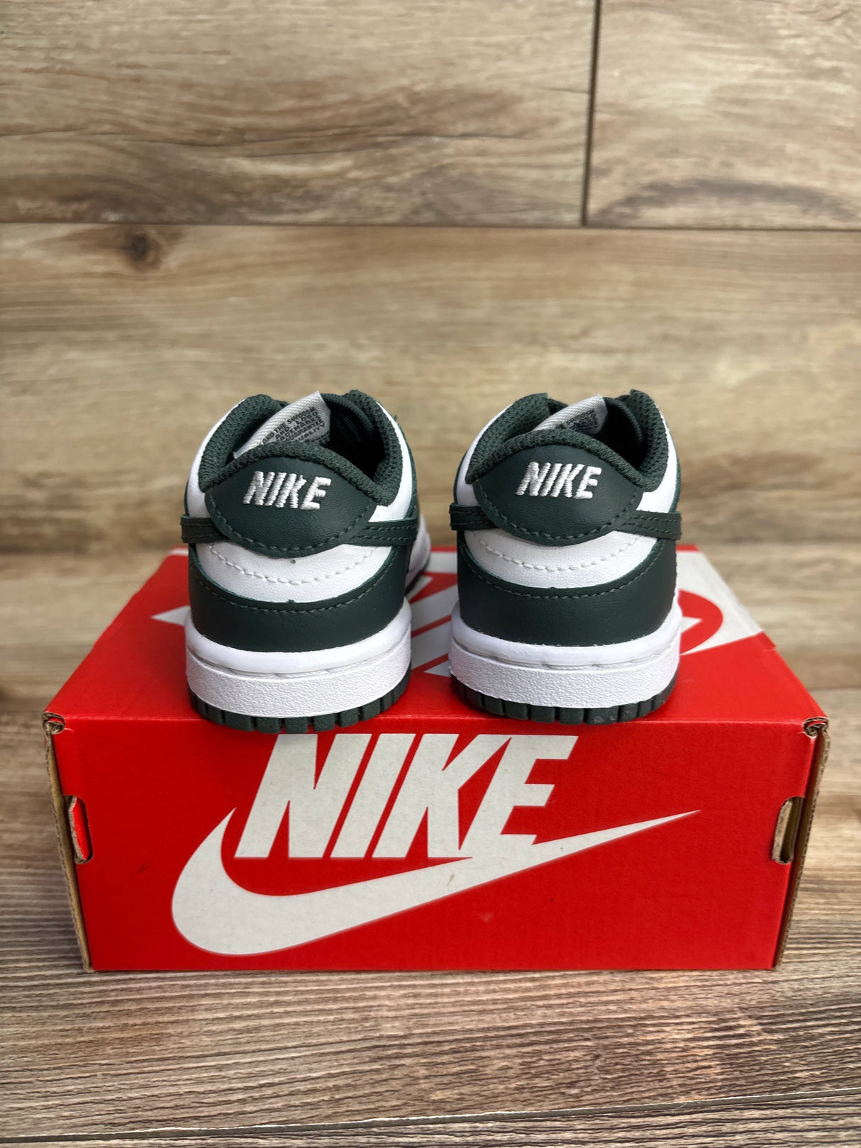 Nike Dunk Low TD 'Vintage Green' Sneakers sz 6c
