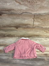 Old Navy Sherpa-Collar Corduroy Jacket Pink sz 3-6m