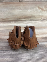 Muchenggift Cowboy Tassel Soft Sole Boots Brown sz 3c