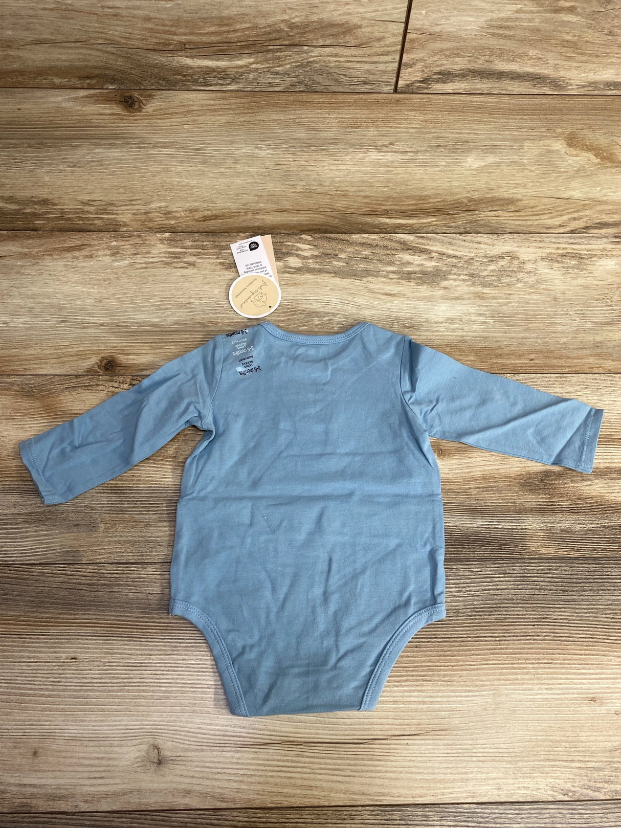 NEW First Impressions Puppy Pocket Bodysuit Blue sz 3-6m