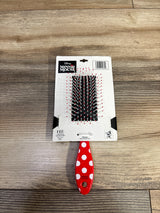 NEW Disney Minnie Mouse Detangler Brush - Red