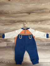 NEW Chick Pea 2pc Ribbed Sweatshirt & Jogger Set Set White sz 6-9m
