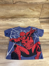 Marvel Spider-Man Shirt Blue sz 18m