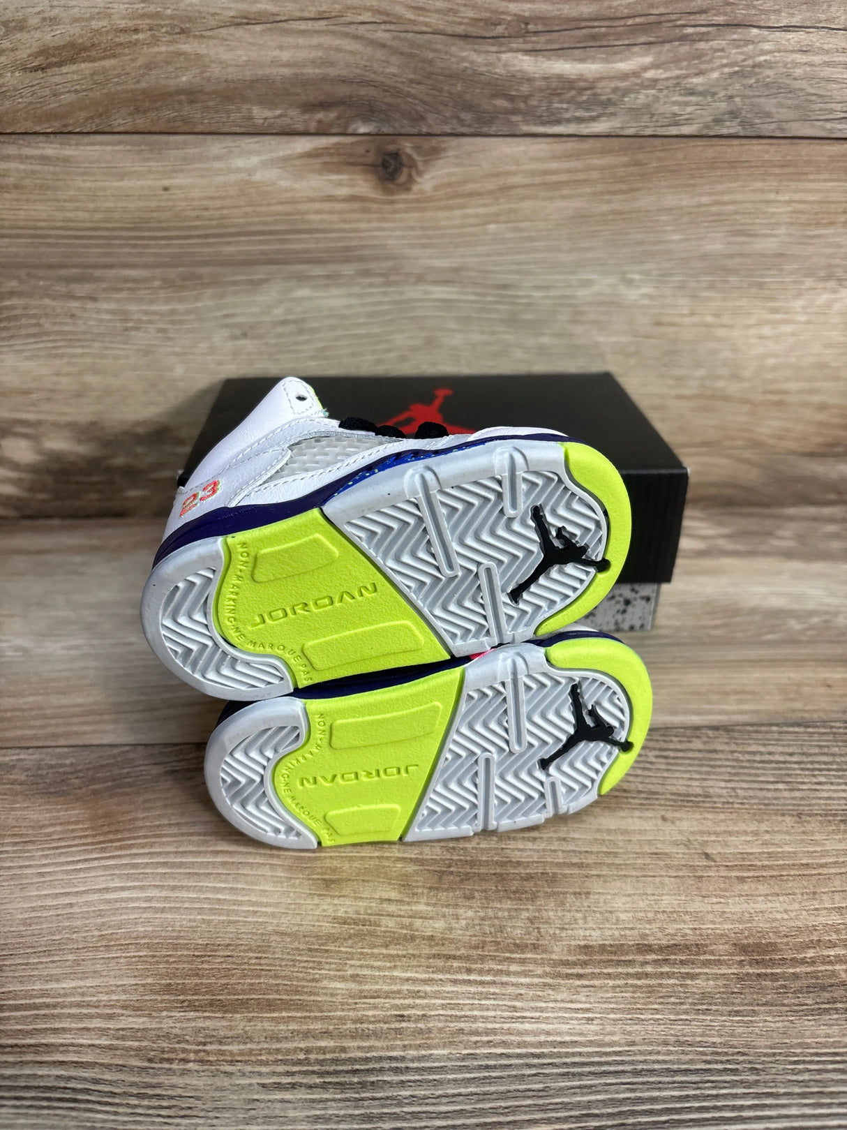 Air Jordan 5 Retro TD 'Alternate Bel-Air' Sneakers sz 4c