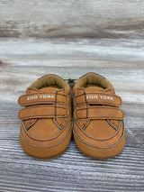 NEW Zoo York Soft Sole Hook-and-Loop Shoes Brown sz 1c