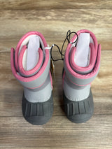 NEW Cat & Jack Lenny Winter Snow Boots Grey sz 5c