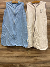 Tillyou 2pk Sleep Sacks Blue sz XL/ 18-24m
