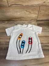 Racecar Shirt White sz 3T