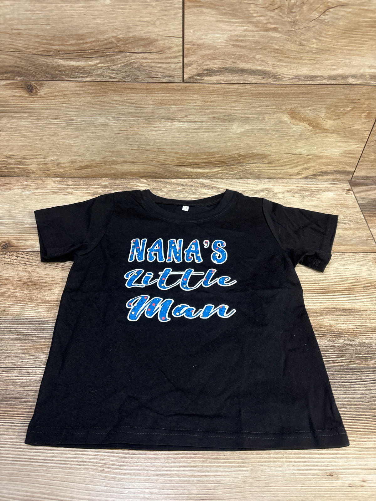 Nana's Little Man Shirt Black sz 5T