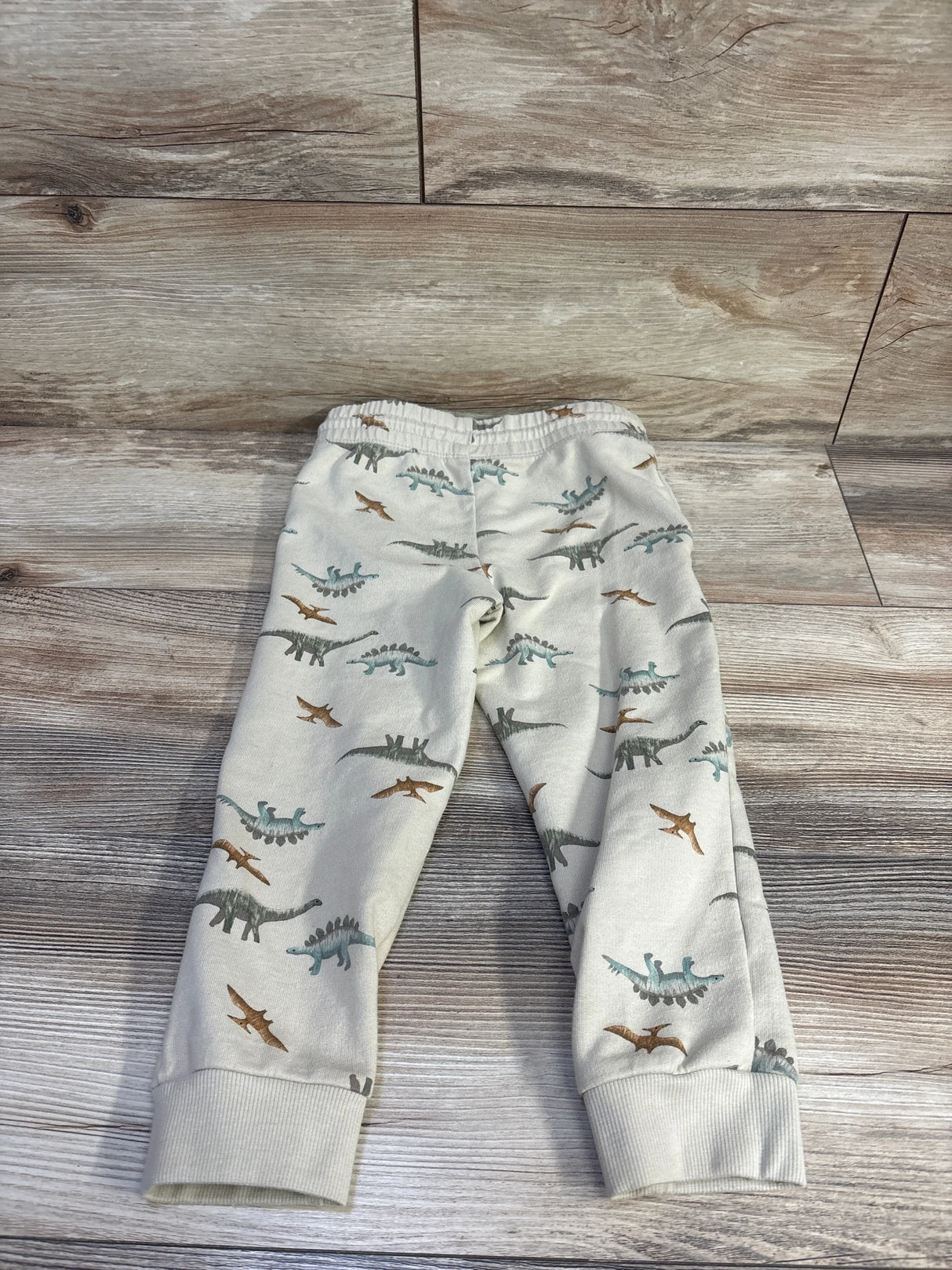 Carter's Dinosaur Drawstring Joggers Beige sz 4T