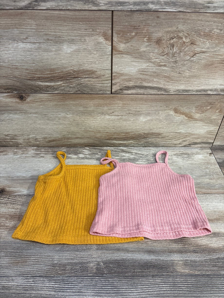 2pk Tank Tops Orange/Pink sz 3T - Me n Mommy To Be
