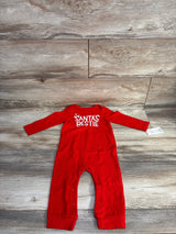 NEW Cat & Jack Santa's Bestie Coverall Red sz 12m