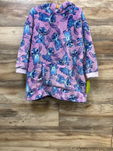 NEW Disney Lilo & Stitch Oversized Blanket Poncho Purple sz 4/5T
