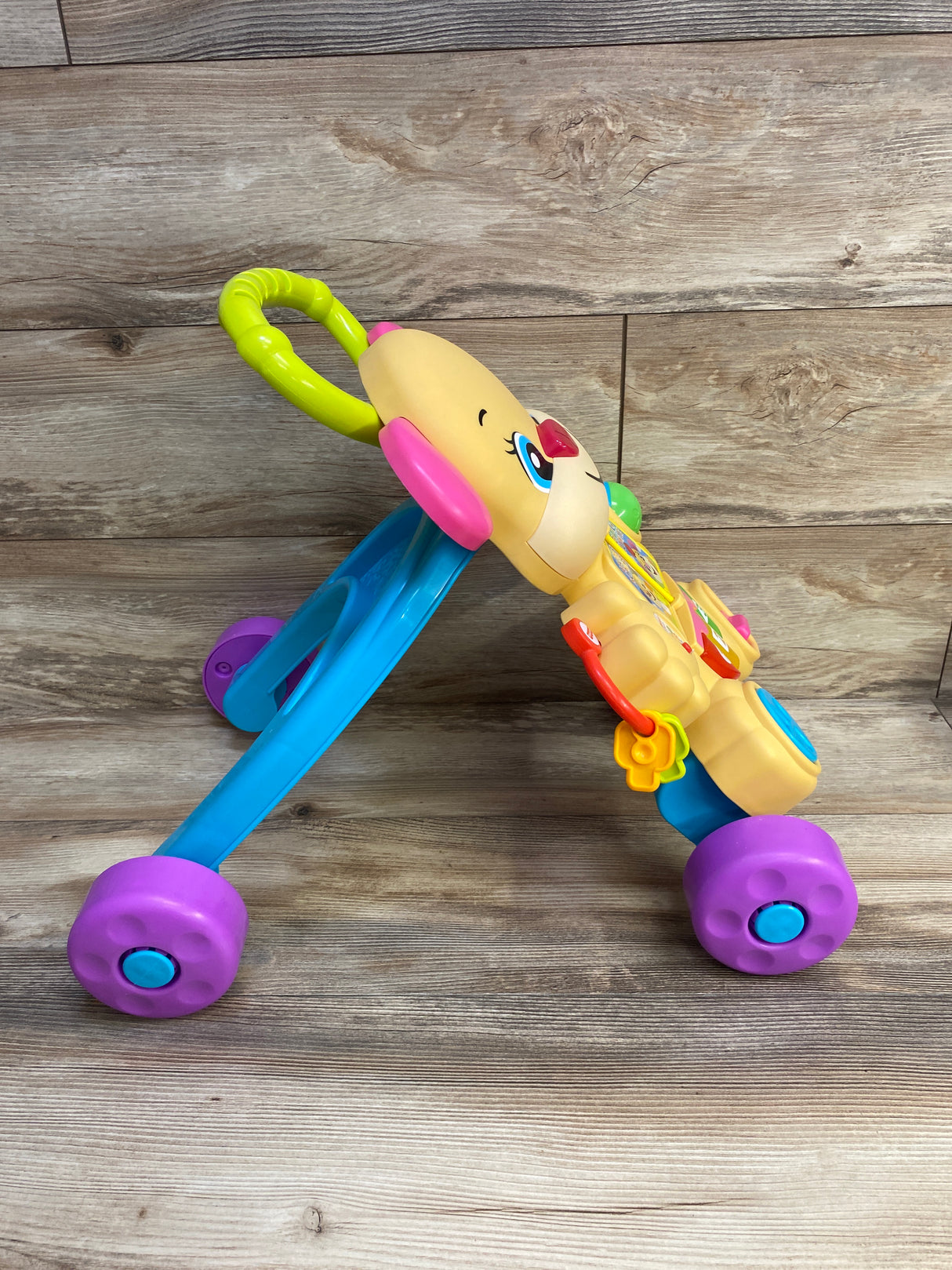 Fisher Price Laugh and Learn Smart Stages Learn With Puppy Walker Pink