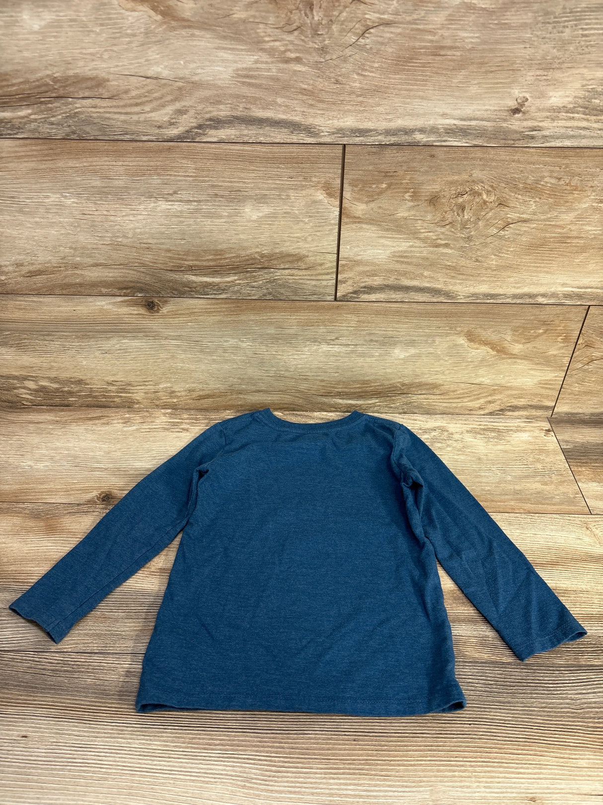 Cat & Jack Snow Globe Dragon Shirt Blue sz 4T