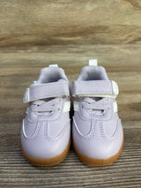 First Steps Hook and Loop Sneakers Lavender sz 4c