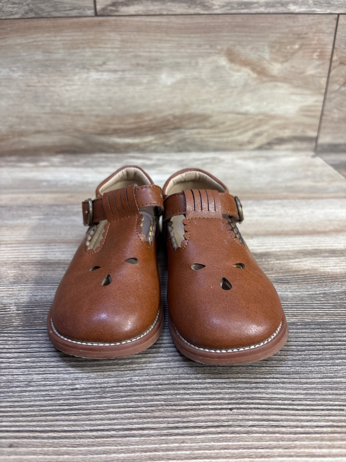 Otter Momo T-Strap Mary Jane Shoes Brown sz 9c