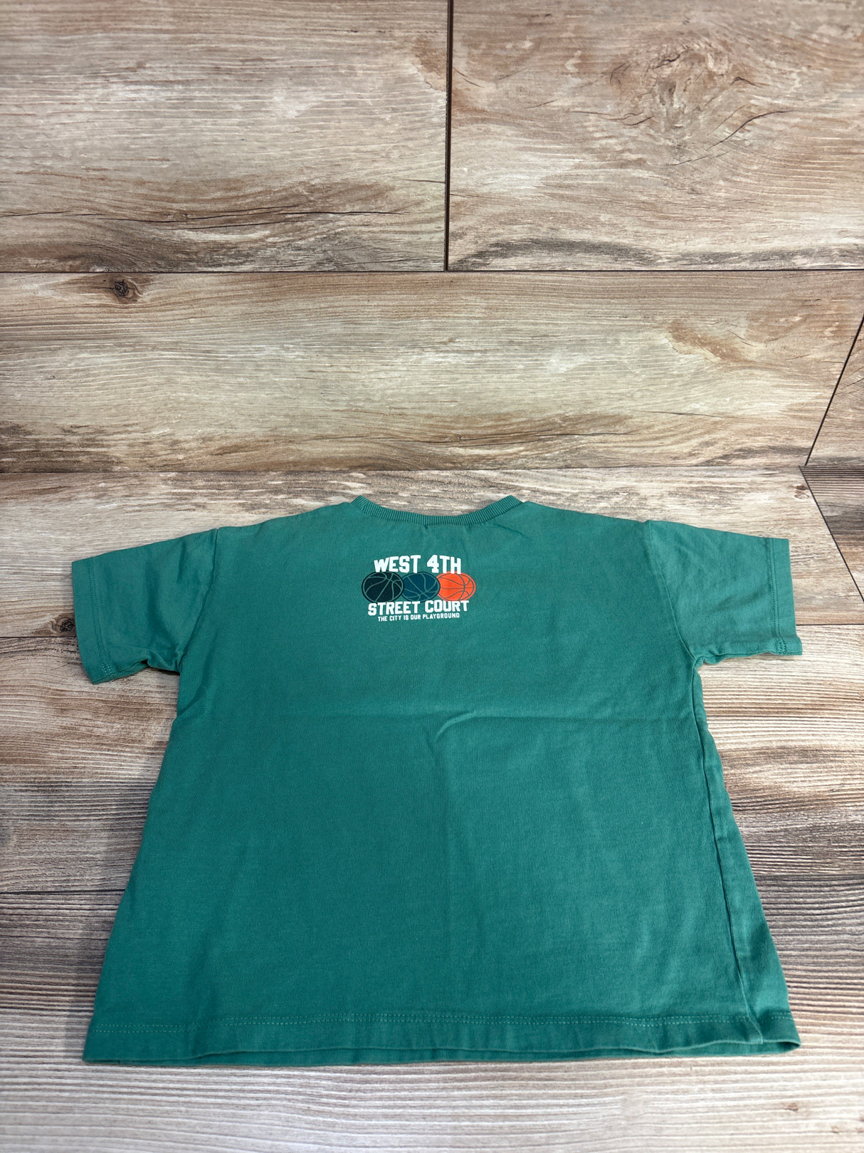 Zara Las Angeles T-Shirt Green sz 5T