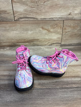 Sketchers Gravlen Color Whirl Boots Pink sz 7c
