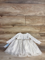 NEW Cat & Jack Lace Tulle Dress Beige sz 2T