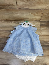 NEW Little Me 3pc Dresswear Set Blue sz 18m