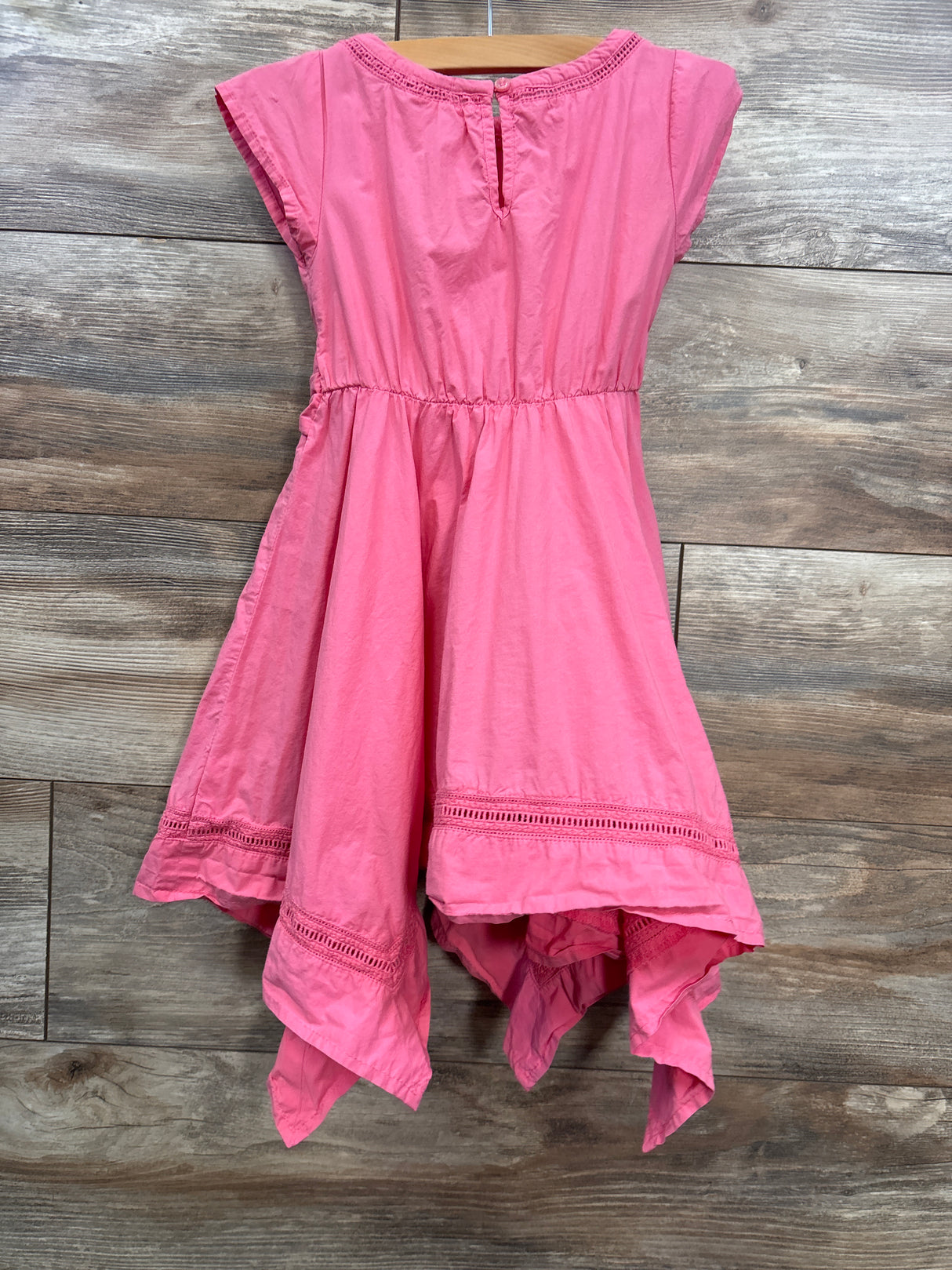 Mila & Emma Pink Shark Bite Dress sz 4T