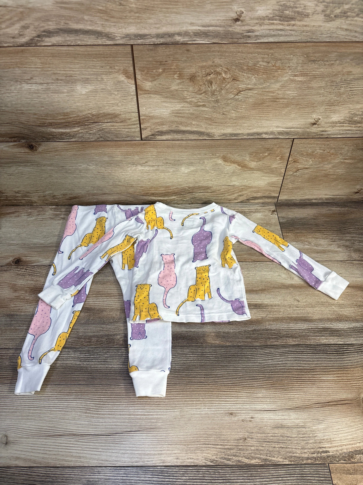 Carter's 2pc Pajama Set White sz 2T