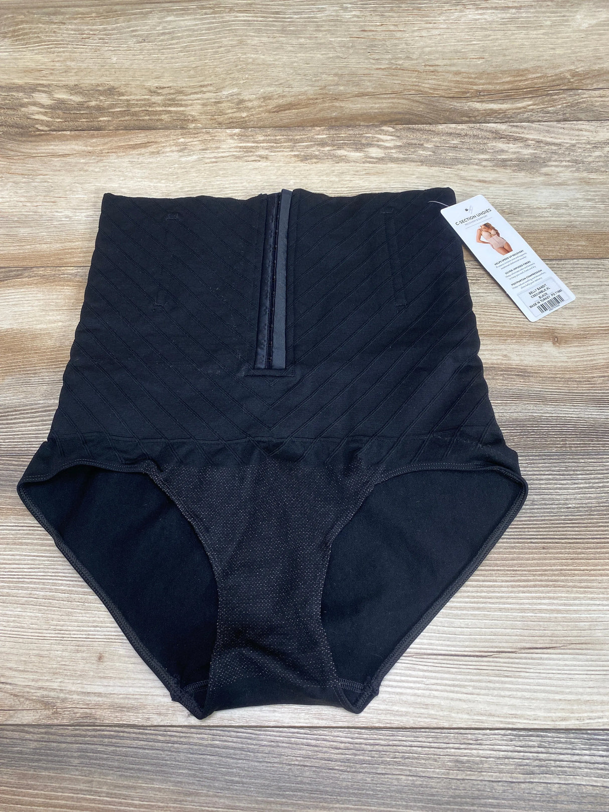 NEW Belly Bandit C-Section & Postpartum Recovery Briefs Black sz XL