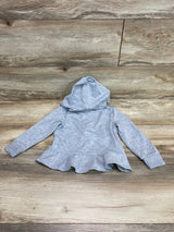 NEW Champion Full Zip Peplum Hoodie Grey sz 3T