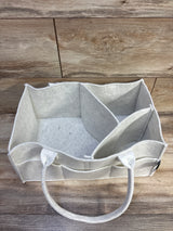 Parker Baby Co. Felt Diaper Caddy in Beige