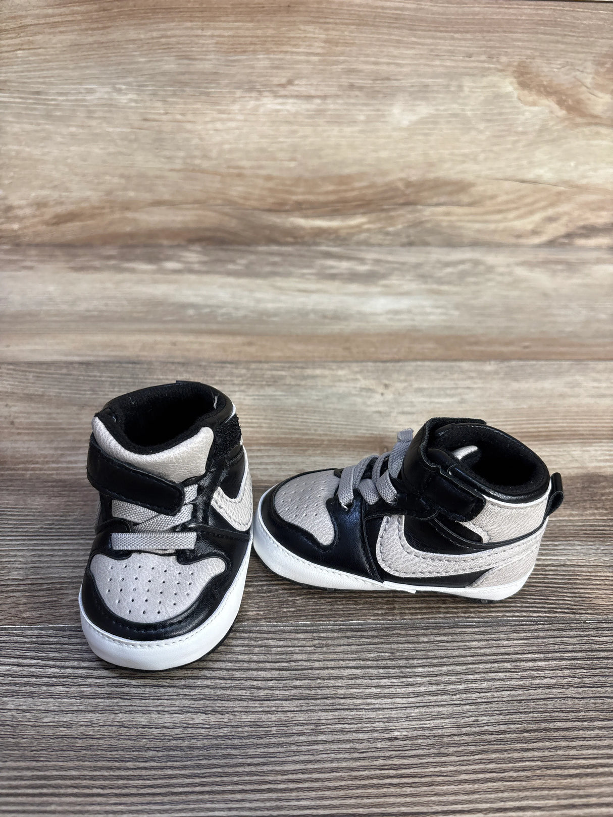 Faux Nike Soft Sole Shoes Grey sz 1/2c
