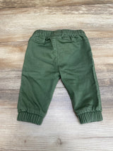 Cat & Jack Drawstring Jogger Pants Green sz 0-3m