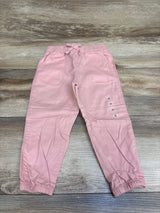 NEW Children's Place Twill Woven Pull On Jogger Pants Pink sz 2T