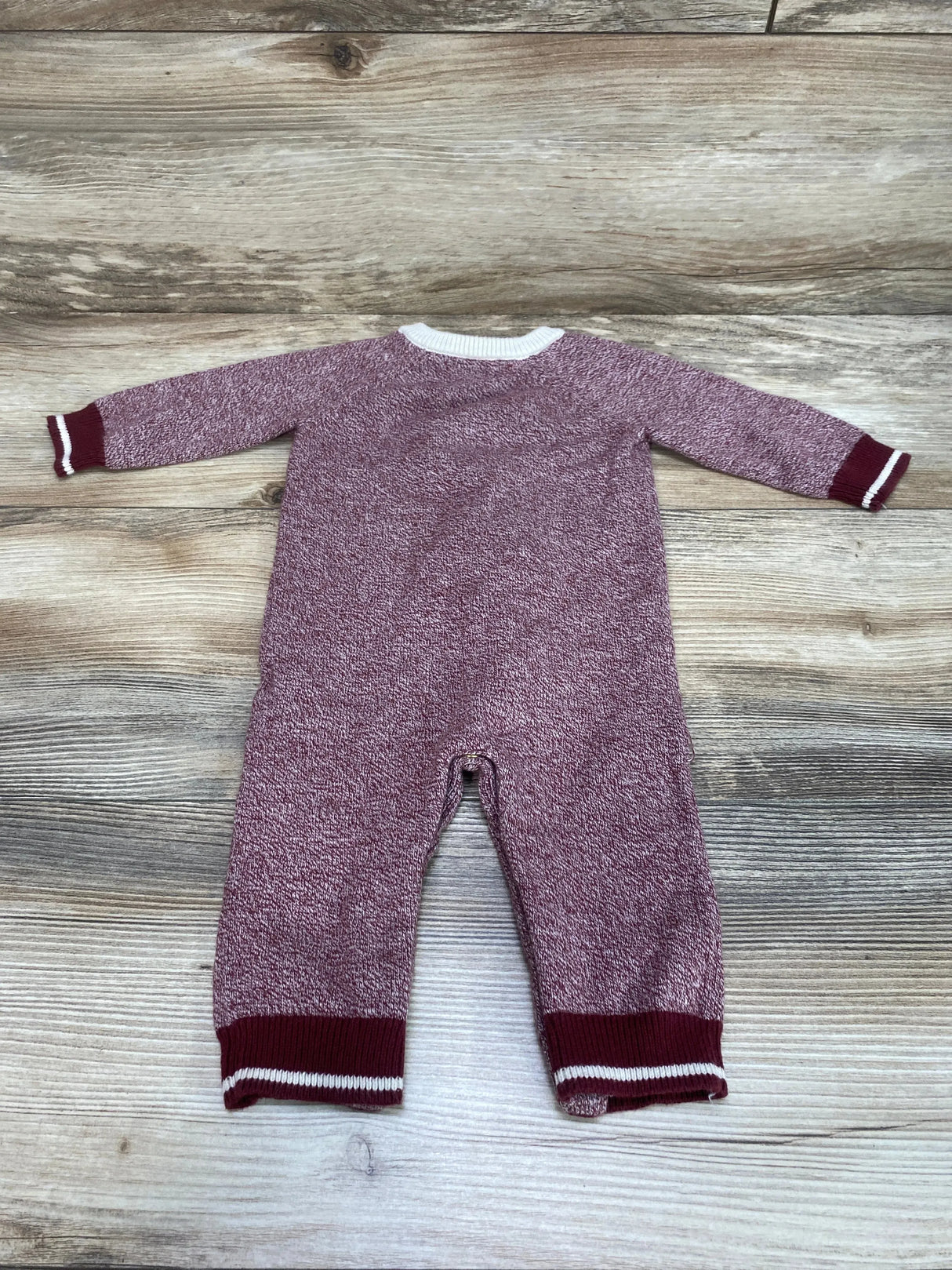 Cat & Jack Sweater Coverall Red sz 0-3m