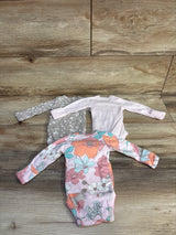 Carter's 3pk Kimono Bodysuits Pink sz Preemie
