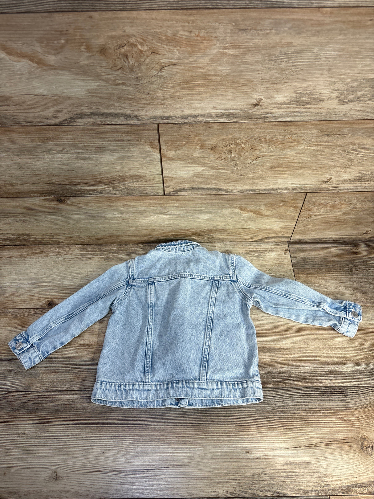 H&M Denim Button Up Jacket Light Blue sz 5T