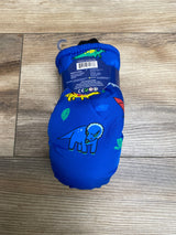 NEW ThermaWear Kid's Ski Dinosaur Blue Mittens OSFM (1-3Y)